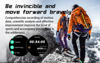 Reloj inteligente para hombres, Monitor de actividad física, pantalla HD de 1,39 pulgadas con 105 modos deportivos - details 6