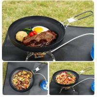 Utensilios de cocina antiadherentes, palas plegables, cucharas, ollas recubiertas resistentes a los arañazos, picnics de senderismo para acampar al aire libre - details 2