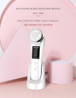 Masajeador Facial de radiofrecuencia EMS de alta frecuencia, aparato de belleza para arrugas, lifting de microcorriente RF, removedor de estiramiento de la piel - details 0