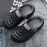 Zapatillas De Verano De Diseñador Originales, Zuecos Para Hombre, Sandalias De Playa Con Plataforma Para Mujer, Calzado Informal Antideslizante Para Exteriores, Sandalias Para Hombre - details 2