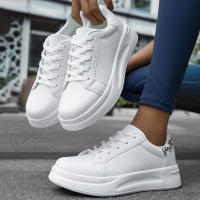 Zapatillas deportivas informales para mujer, zapatos planos a la moda, transpirables, cómodos y ligeros, antideslizantes, regalo - details 2