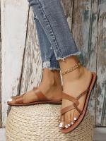 Zapatillas planas de moda casual para primavera-verano 2025 Uso hogareño y al aire libre sin cordones Combinables con todo Vacaciones en la playa - details 19