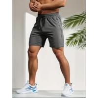 Pantalones Cortos Deportivos de Cintura con Cordón para Hombres en Verano - details 13