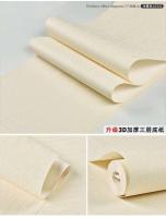 Papel tapiz blanco autoadhesivo de barro diatós, tela no tejida gruesa, pegatina de pared tridimensional 3D para dormitorio - details 10