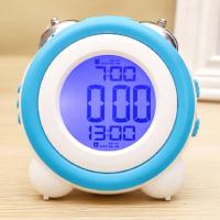 Bonito reloj despertador con luz nocturna, atenuación continua, Led, Digital, Control de programa inteligente para niños y niñas - details 7
