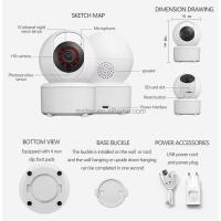 Cámara de Bebé Inalámbrica para Interiores Seguridad del Hogar Seguimiento Automático 4MP - details 9