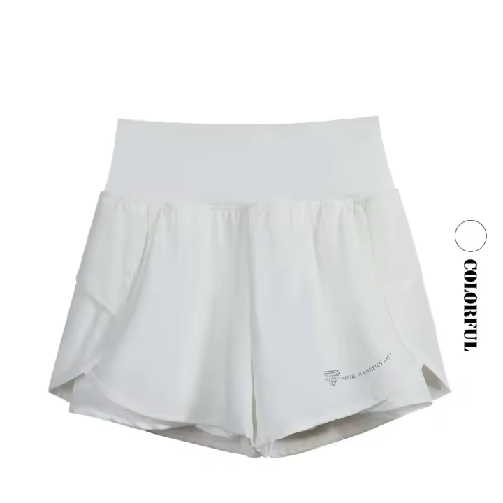 DRUR-ropa corta de gimnasio para mujer, pantalones de cintura alta 2 en 1 con bolsillos, pantalones cortos de Yoga para ciclismo, ropa deportiva 2025 - 1