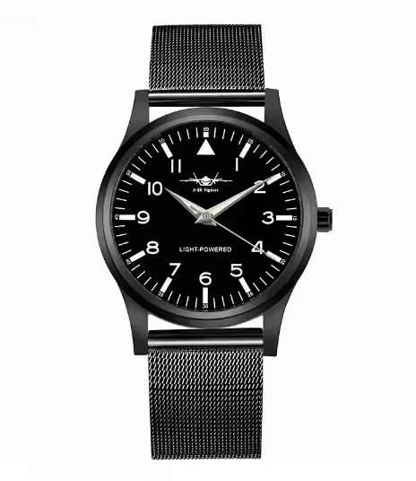 Dugary Pilot Military quartz Watch Men 's Sporting Fashion Watch Citizen mechón impermeable luminoso logotipo masculino - 1