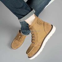 Nuevas botas formales de cuero genuino de alta calidad con hebilla de logotipo, correa de vaca real, zapatos clásicos Oxford para exteriores, senderismo para hombres - details 5