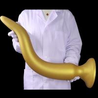 Leten Super largo de silicona Buttplug ventosa enorme Dilatador consoladores anales Butt Plug masaje de próstata juguetes para adultos para parejas - details 7