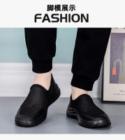 Zapatos deportivos informales transpirables de verano para hombre, finos y ligeros, de un solo pie, zapatos de malla para hombre - details 25