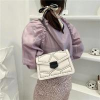 Bolso de hombro retro con cadena y ence para mujer, bufanda de cuero de PU de moda con solapa, bolso de diseñador - details 7