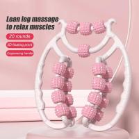 Rodillo masajeador redondo para cintura, anillo para músculos abdominales, Clip para pierna, tubo de estufa para limpiar los meridianos, herramientas portátiles de masaje para celulitis - details 20