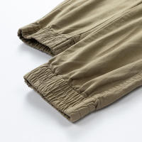 Pantalones Cargo de Moda para Hombres CHAIFENKO Color Sólido, Múltiples Bolsillos, Fuerza Elástica, Movimiento - details 14