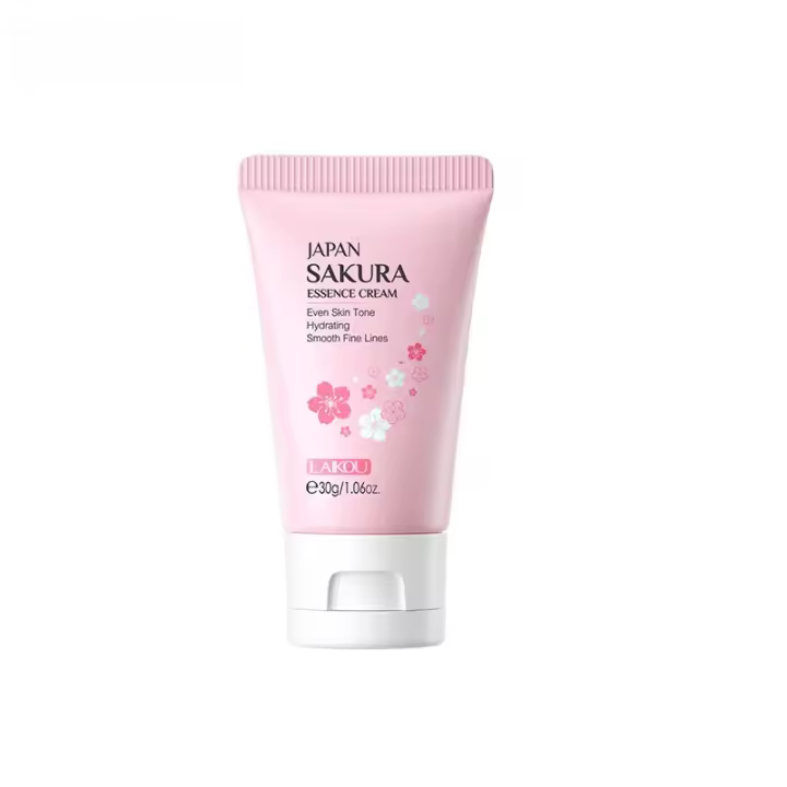 LAIKOU 30g Japón Sakura esencia crema Facial hidratante flor de cerezo esencia refrescante loción Facial cuidado de la piel coreano - 1