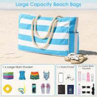 Bolsos de playa para mujer Bolso grande de playa impermeable Bolsos de playa con cremallera Bolso de piscina impermeable a prueba de arena Bolso grande - details 47