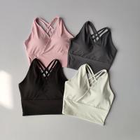 Sujetador deportivo de alta gama para mujer, Top deportivo antisudor, sujetador de Yoga sin costuras, Top corto a prueba de golpes, sujetadores push-up, Sujetador deportivo, Top de entrenamiento para gimnasio - details 1