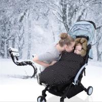 Saco de Dormir para Bebés de Invierno, Acolchado con Algodón de Alta Elasticidad, Doble Cara de Felpa, Ideal para Cochecitos y R - details 1