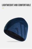M39 gorro de punto deportivo para hombre y mujer, gorro de lana cálido, forro de terciopelo para correr, trotar, ciclismo y esquí, Invierno - details 3