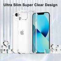 Funda de silicona transparente a prueba de golpes para iPhone 16 15 14 13 12 11 Pro Xs Max Mini XR X 7 8 6s Plus 6 SE 2020 2022 2016 5 5S contraportada - details 2