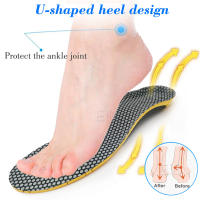 EiD-plantillas ortopédicas de Gel EVA para zapatos, corrección de piernas, almohadilla de soporte para ARCO, Unisex - details 20