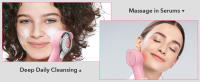 deep daily cleansing and massage in serums