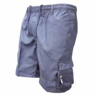 Pantalones Cortos para Hombres Cintura Elástica, Múltiples Bolsillos, Ajuste Suelto, Ideal para Ciclismo, Senderismo Casual y Deportes al Aire Libre - details 4