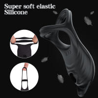 Anillo vibrador para pene para hombre, estimulador de clítoris, masaje del punto G, juguete sexual con Control remoto, 5 modos - details 7