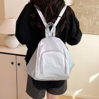 Bolso Hobo de Color sólido, bolso de hombro de piel sintética con cremallera, bolso cruzado multifunción impermeable, mochila para mujer - details 9