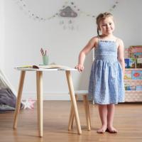 Juego de Escritorio Infantil Nube Mueble de Madera para Niños de 4 a 8 Años - details 4