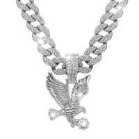 Collar De Punta De Águila Europeo Y Americano Para Hombres Y Mujeres Joyería Versátil De Cadenas De Colgante Animal Estilo Hip Hop/Rock - details 6