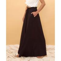 Pantalones bohemios de pierna ancha para mujer, cintura alta, sueltos, manga ancha, estilo veraniego - details 12