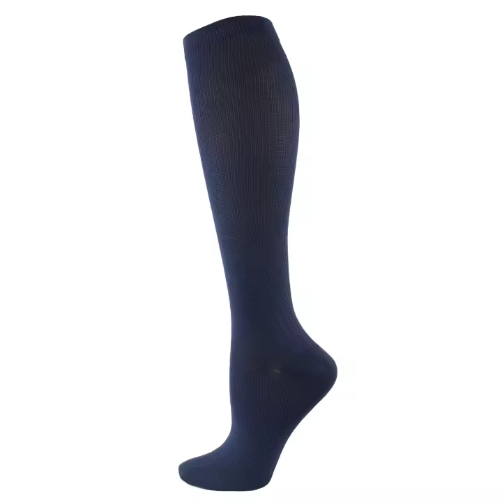 Calcetines de compresión de iones de cobre elásticos a presión para deportes, calcetines de tubo largo - 1