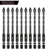 Set de 10 Piezas de Brocas de Carburo de Tungsteno para Azulejos/Cerámica/Vidrio/Ladrillos Herramientas de Perforación de Paredes de Concreto - details 0