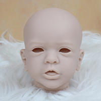 BZDOLL-Kit de bebé Reborn en blanco, Aleyna con cuerpo, Vinilo Suave sin pintar, pieza de muñeca sin terminar, brazo completo, pierna, 20 pulgadas - details 4