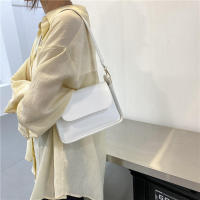 Bolsos cruzados para mujer, bolso de hombro de cuero de PU de Color sólido, bolso pequeño de moda - details 11