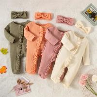 Conjunto de Regreso para Bebé Recién Nacido Romper de Pijama de Piso con Volantes - details 1