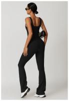 Mono de Yoga ajustado para mujer, Adelgazante y adelgazante, con un traje de Yoga y Fitness integrado ligeramente acampanado - details 21