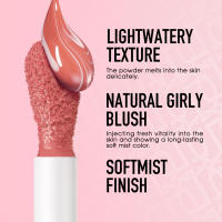 O.TWO.O colorete líquido colorete facial hidratante de larga duración Natural sedoso ingrávido mate alto pigmento mate rubor Maquillaje facial - details 3