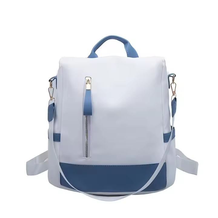 Mochila de viaje antirrobo, bolso escolar impermeable de gran capacidad, bolso de hombro bidireccional - 1