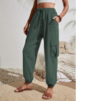 Pantalones blancos Mujer Transpirables, Adecuados para uso diario en - details 13