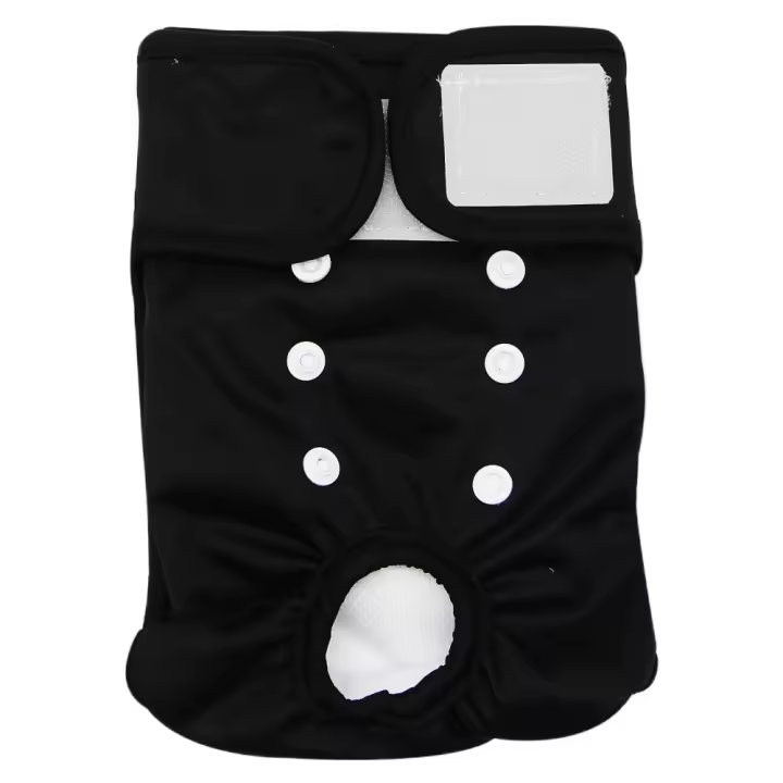 Pantalones fisiológicos lavables para perros, pañales ajustables reutilizables para perros, pantalones cortos transpirables a prueba de fugas, pantalones para incontinencia de mascotas - 1