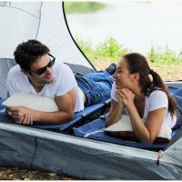 Cama Plegable Compacta Acampada Cama de Camping Jardin Portátil Ultraligera Fuerte Resistente, Capacidad de 120kg - details 5