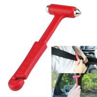 Herramienta de escape de emergencia para coche, martillo de escape de autoayuda, rompeventanas de emergencia, artefacto de vidrio para golpear, 1 unidad - details 2