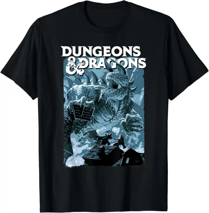 Camiseta con diseño de mazmorras y dragones Tarrasque - 1