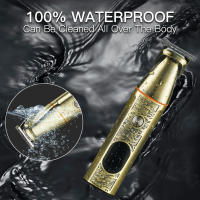 Cortadora de pelo profesional 5 en 1, cortadora de pelo eléctrica, maquinilla de afeitar resistente al agua, Barba, cuerpo, Máquina para cortar cabello para hombres, carga USB - details 4