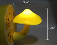 Luces LED de noche con forma de seta para dormitorio, Sensor automático, lámparas de mesita de noche para escaleras de baño, Sensor de control de luz, luces decorativas - details 4