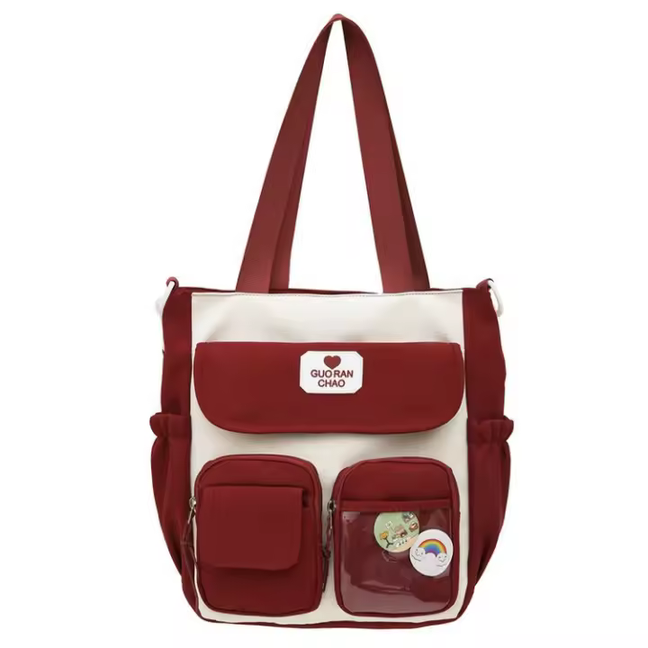 Mochila escolar, resistente, bonita, estilo coreano, gran capacidad, estilo nuevo, mochila, bandolera, fresca y dulce. - 1