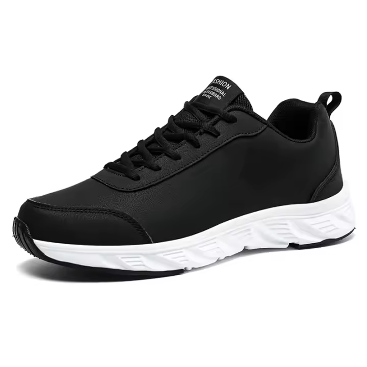 Zapatillas deportivas de microfibra para hombre, zapatos informales, transpirables, ligeros, para caminar - 1