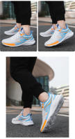 Nueva tendencia de moda, zapatos para correr versátiles, zapatos pegajosos y geniales, zapatos deportivos iguales para hombres y mujeres, zapatos casuales transpirables de malla de seda de hielo. - details 1